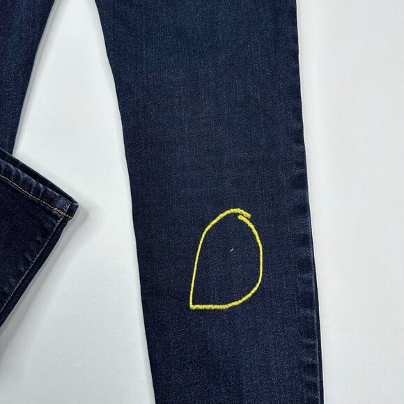 Everlane Women’s Blue The Curvy High-Rise Skinny Minimalist Jean W28/L27.25 - Picture 9 of 14